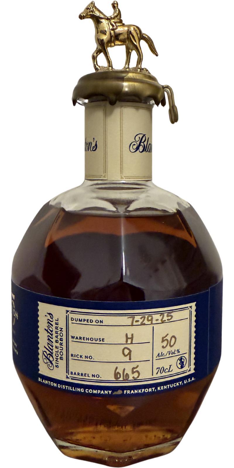 Blanton's Single Barrel