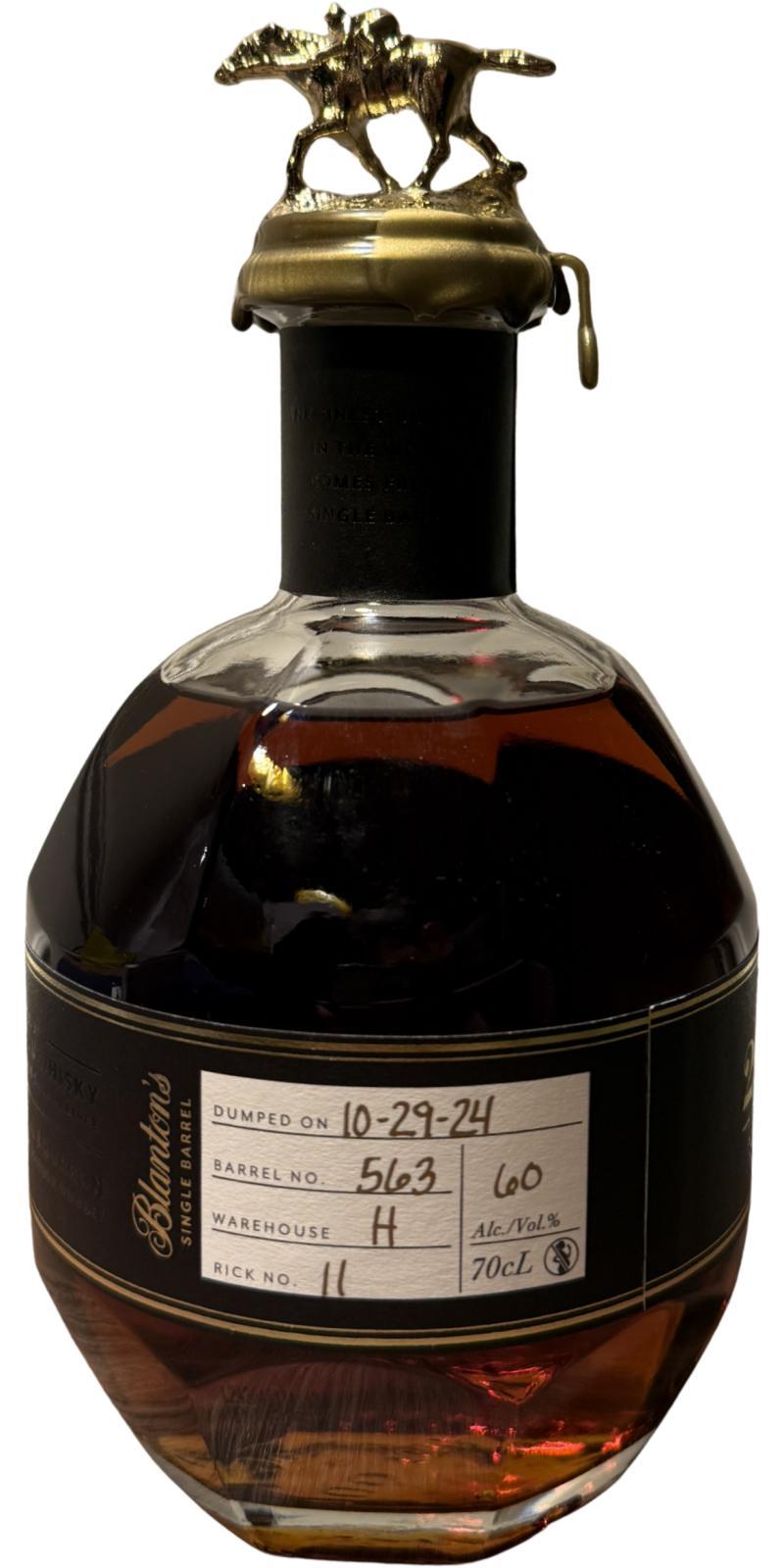 Blanton's Single Barrel