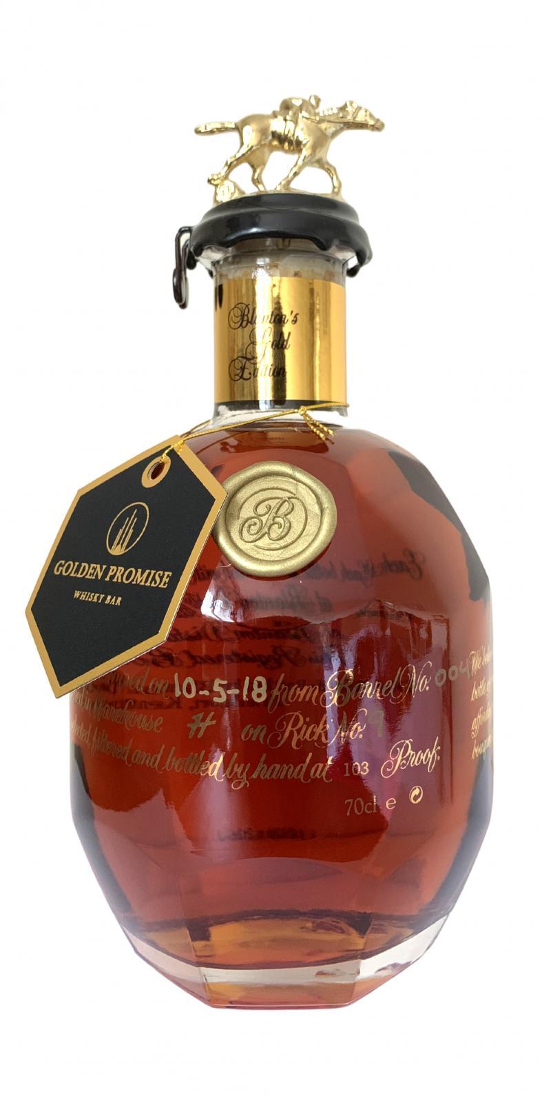 Blanton's Single Barrel Gold Edition