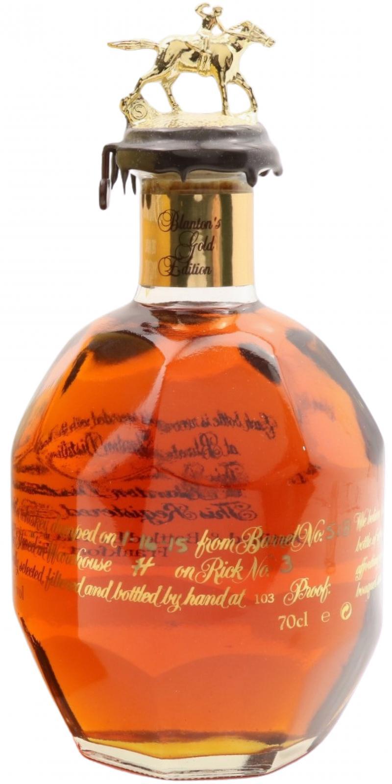 Blanton's Single Barrel Gold Edition