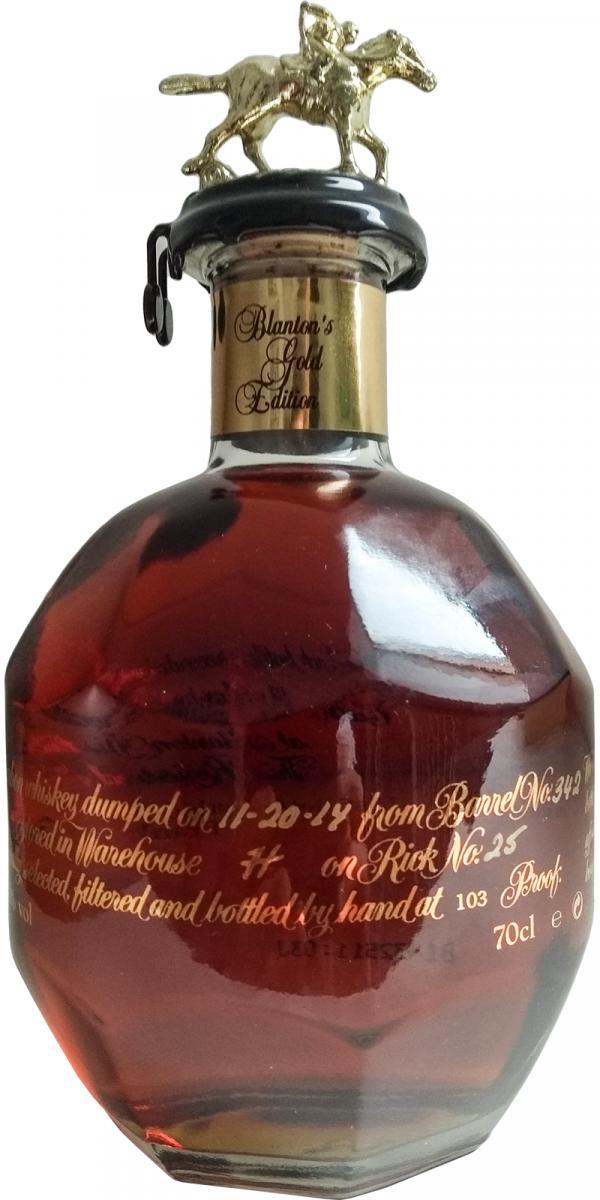 Blanton's Single Barrel Gold Edition
