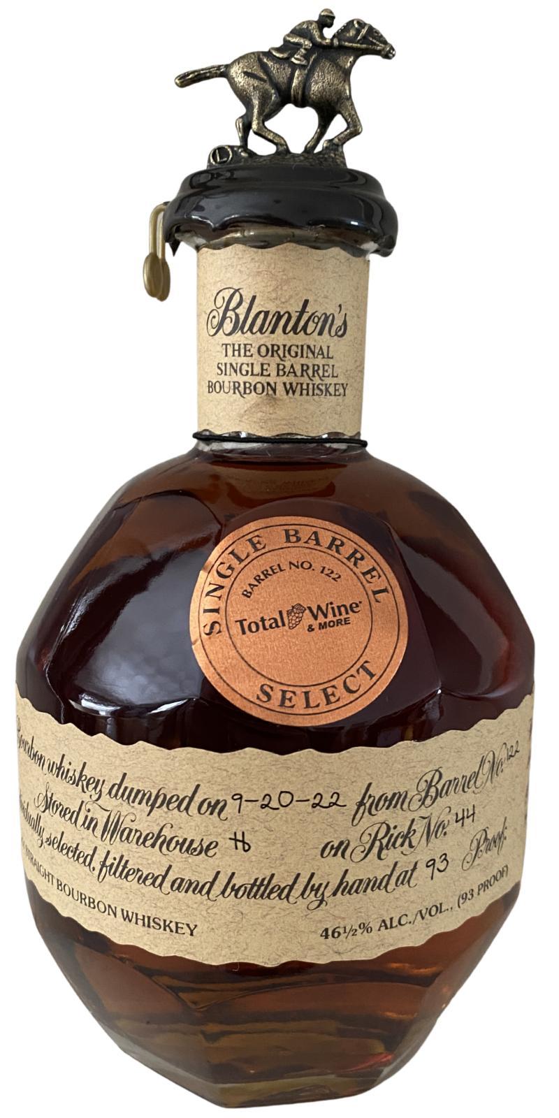 Blanton's Single Barrel Select