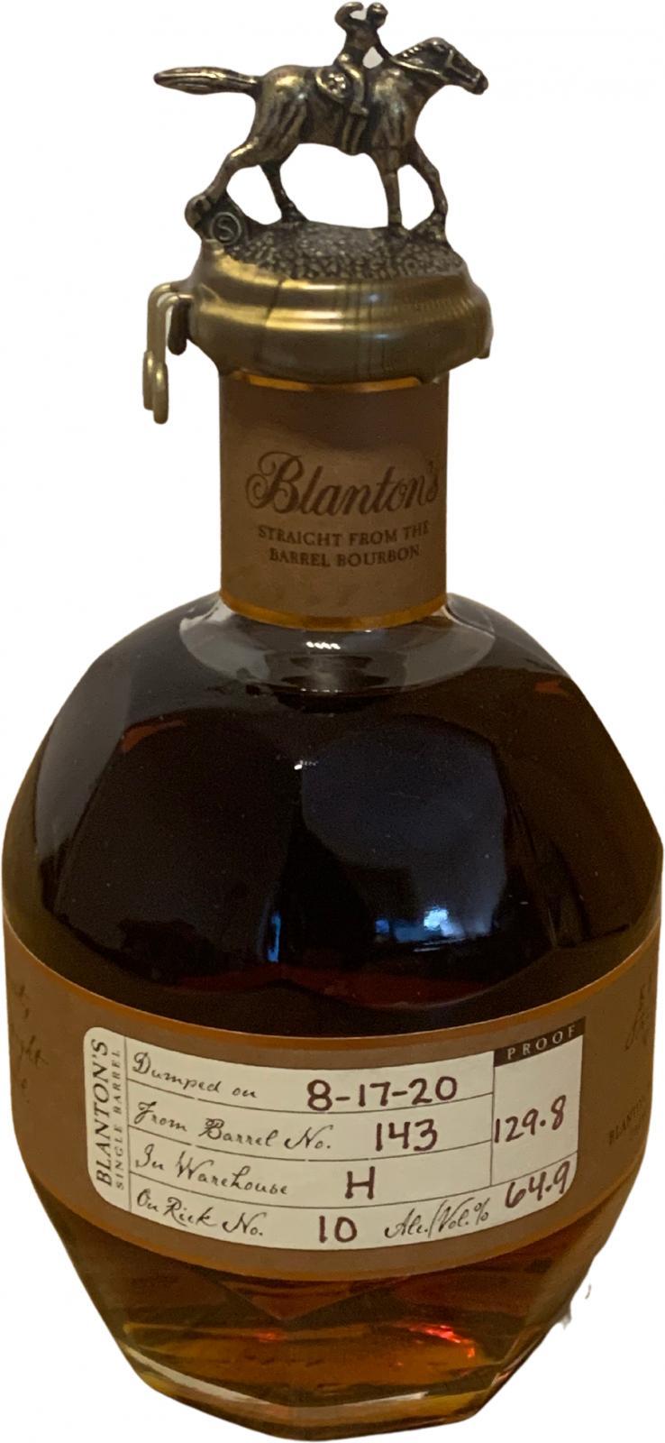 Blanton's Straight from the Barrel