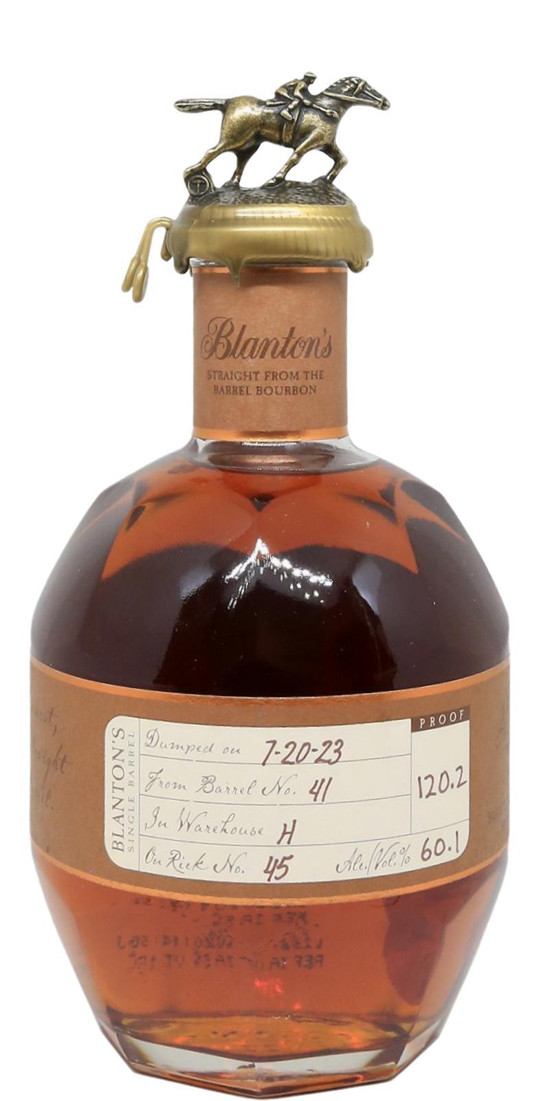 Blanton's Straight from the Barrel
