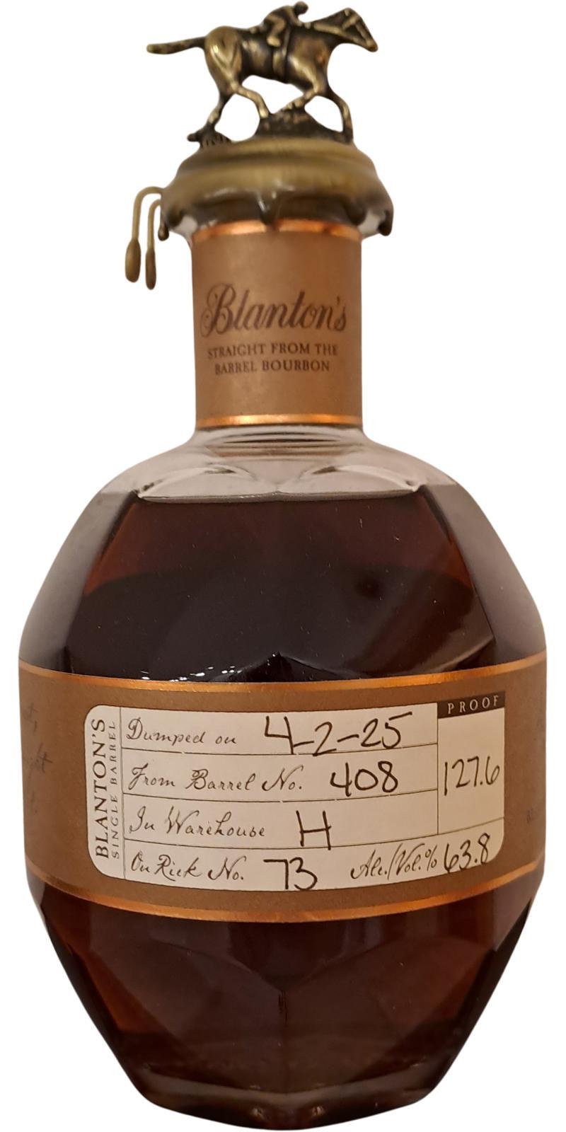 Blanton's Straight from the Barrel