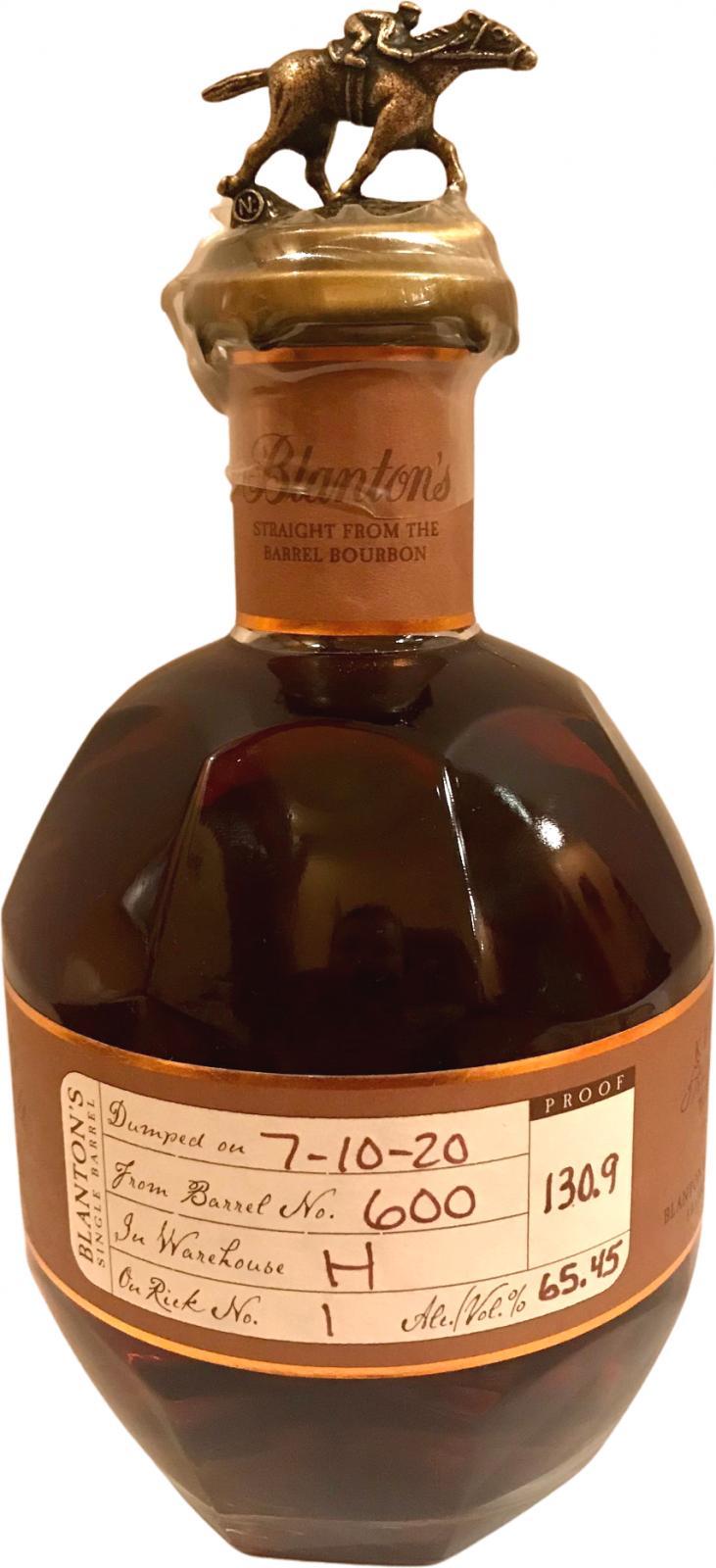 Blanton's Straight from the Barrel