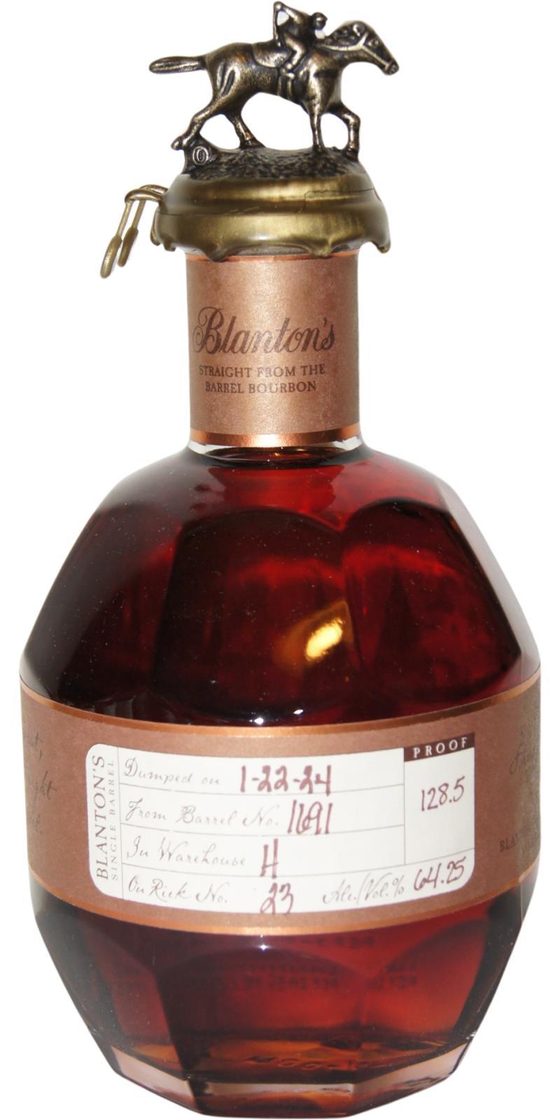 Blanton's Straight from the Barrel