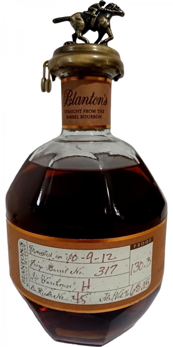 Blanton's Straight from the Barrel