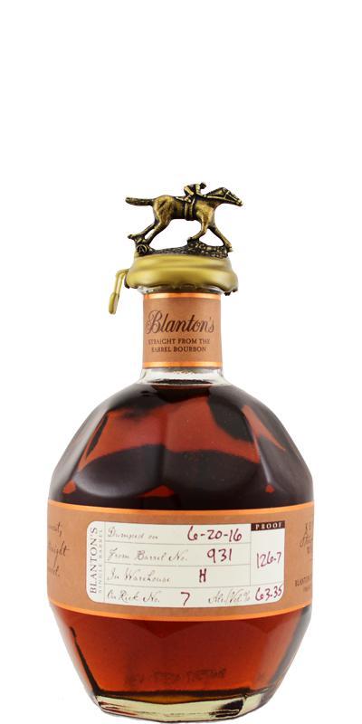Blanton's Straight from the Barrel