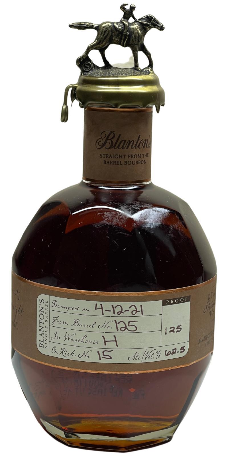 Blanton's Straight from the Barrel