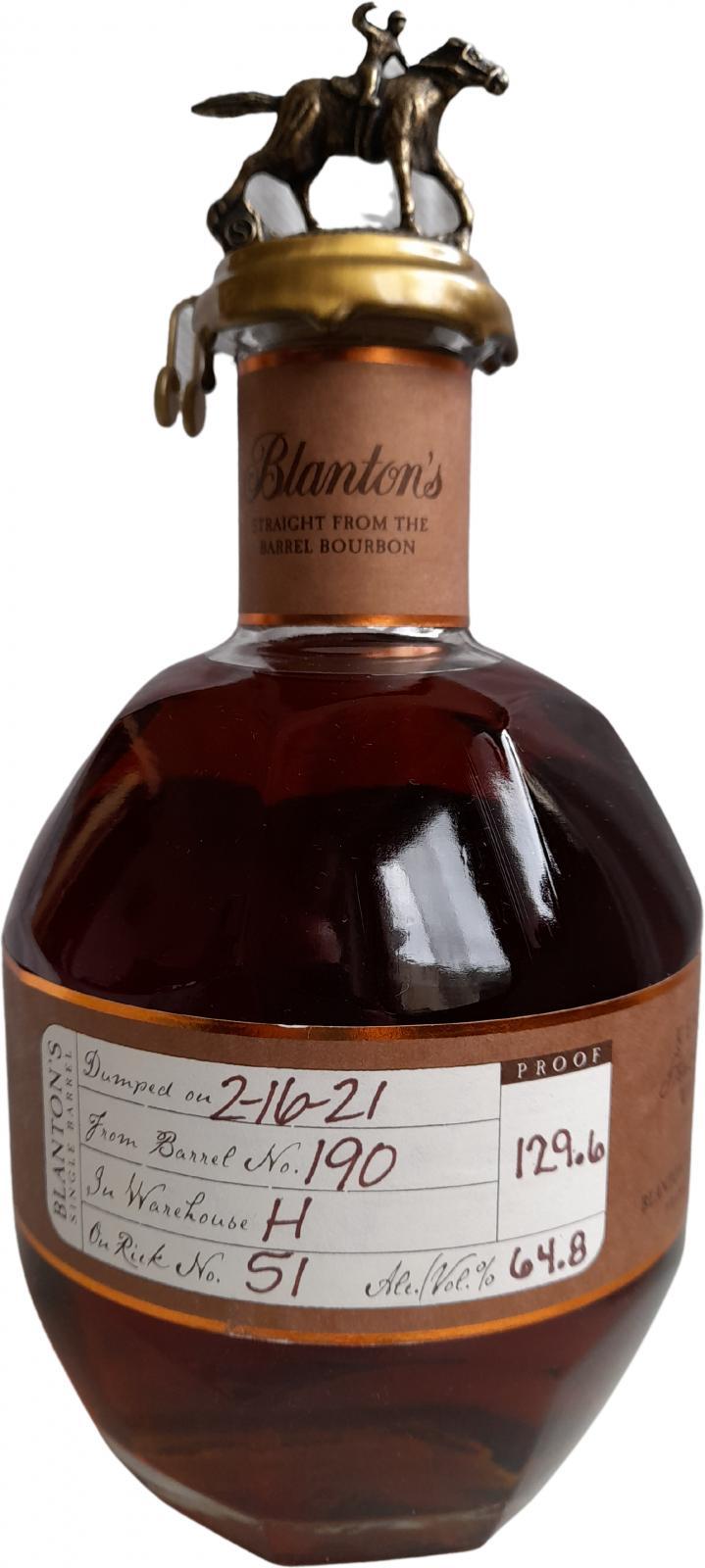 Blanton's Straight from the Barrel