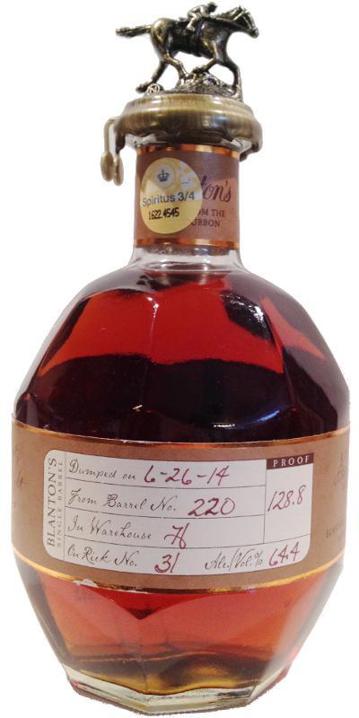Blanton's Straight from the Barrel