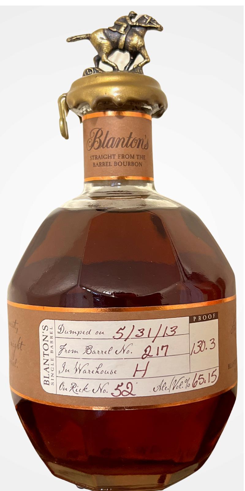 Blanton's Straight from the Barrel