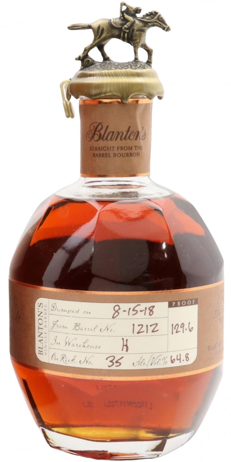 Blanton's Straight from the Barrel