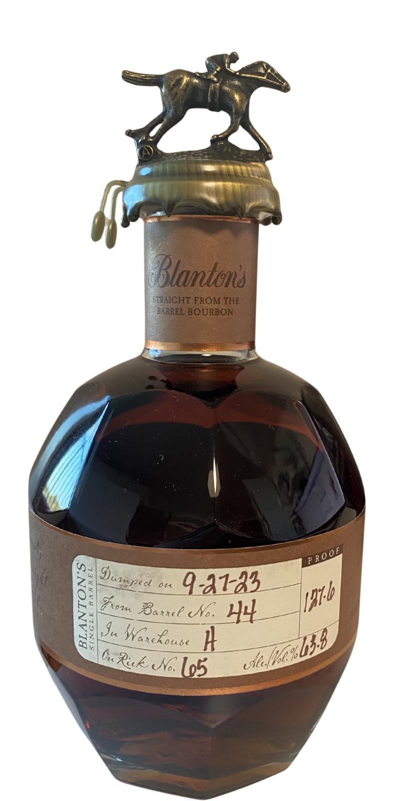 Blanton's Straight From the barrel