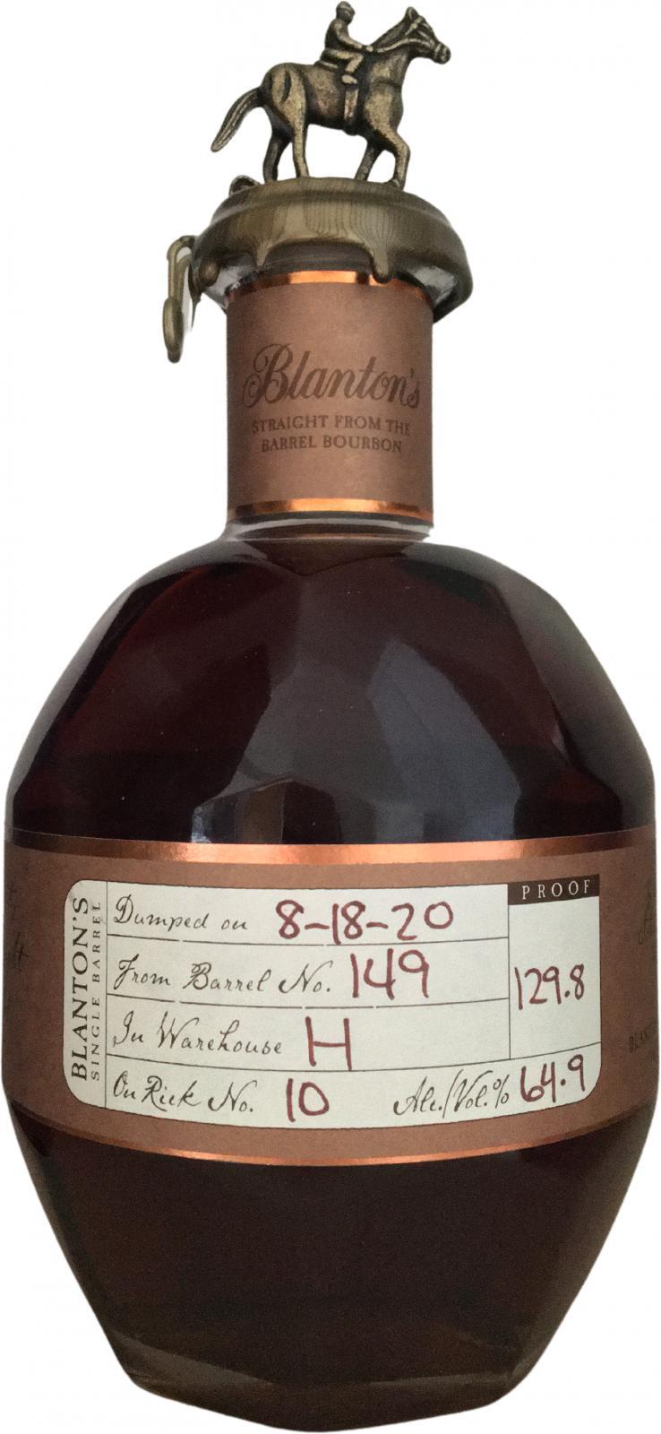 Blanton's Straight from the Barrel