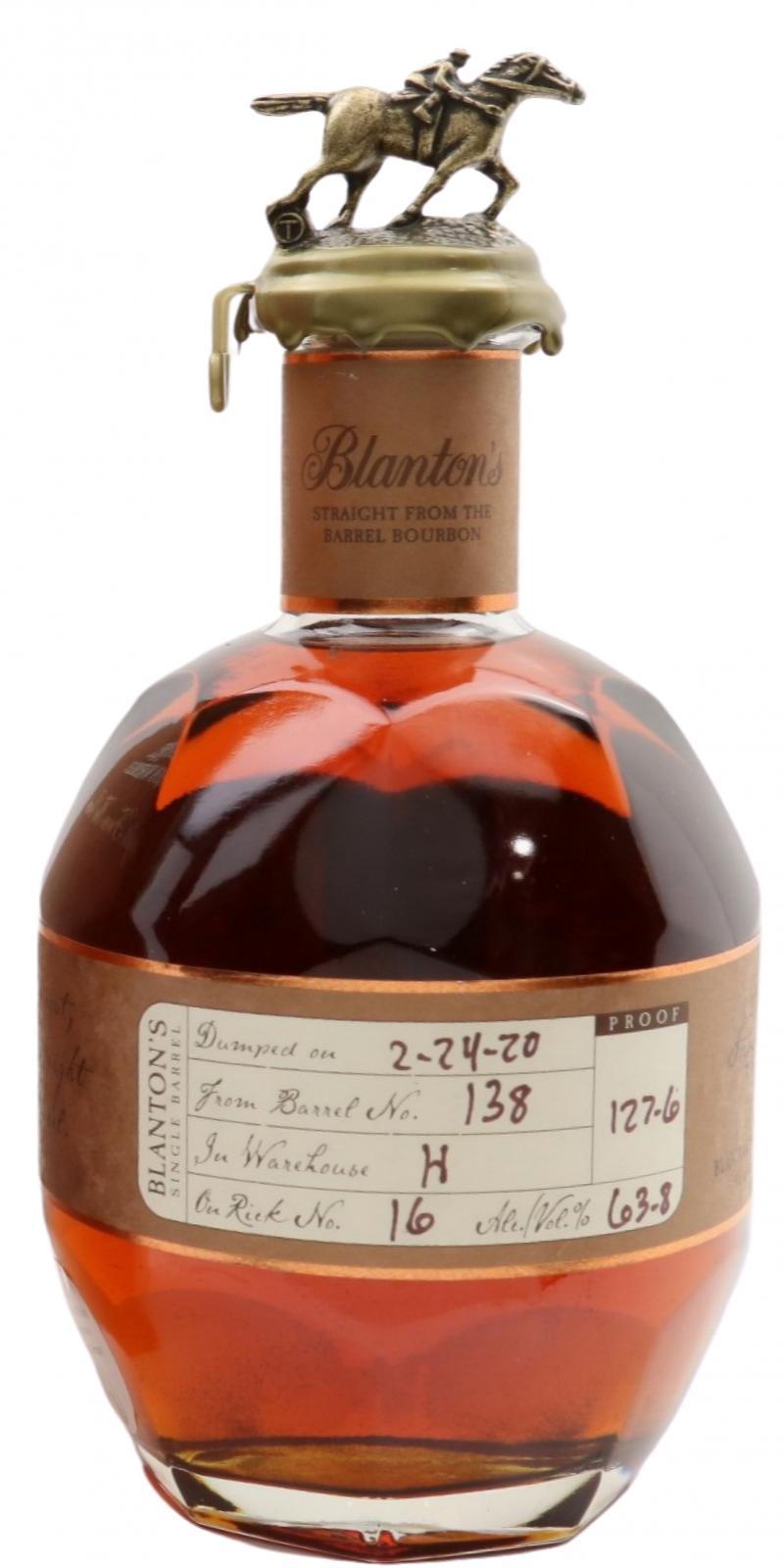 Blanton's Straight from the Barrel