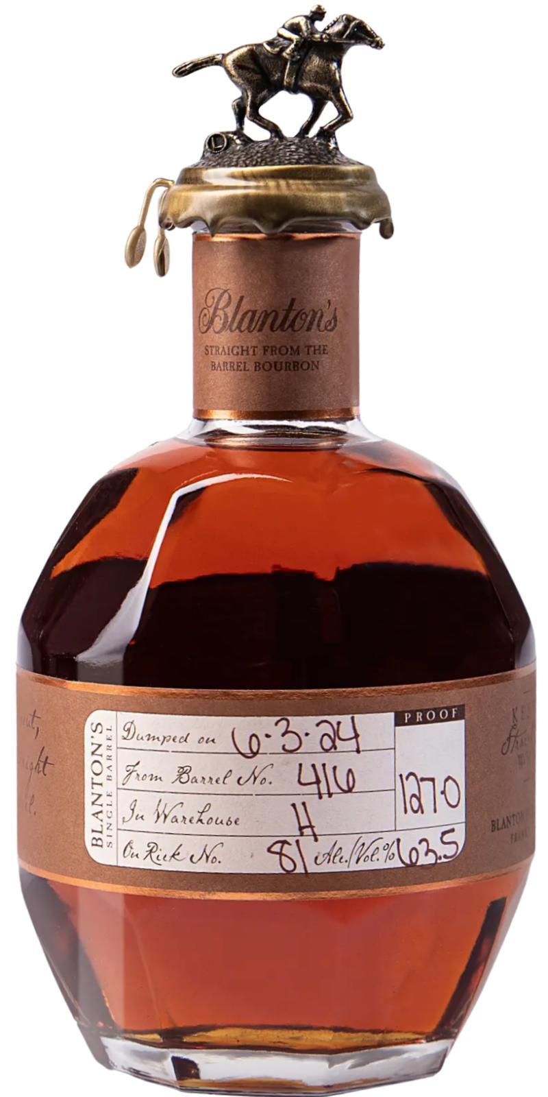 Blanton's Straight from the Barrel