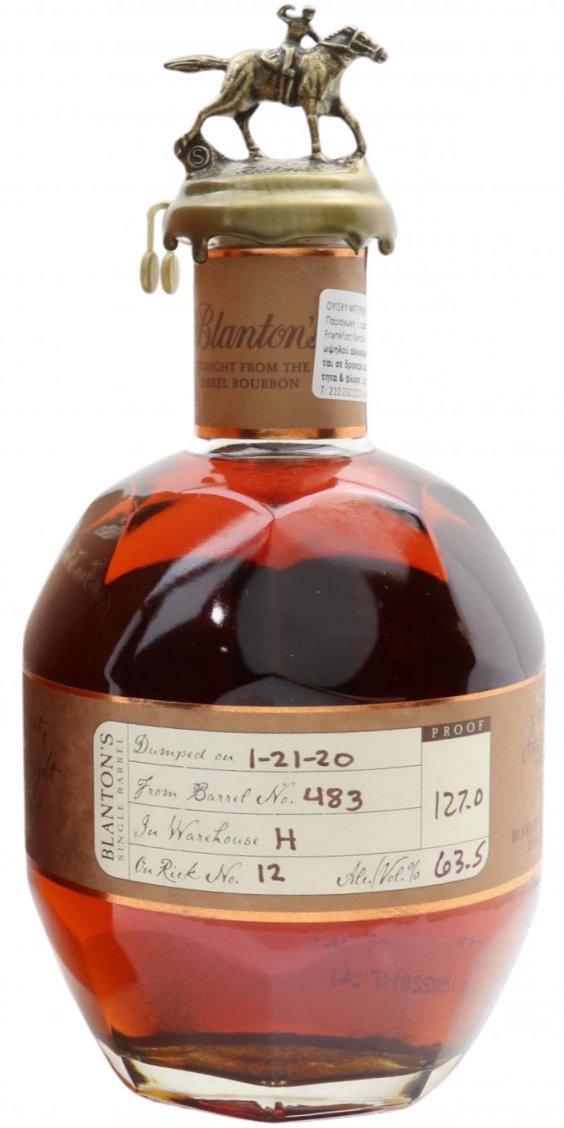 Blanton's Straight from the Barrel