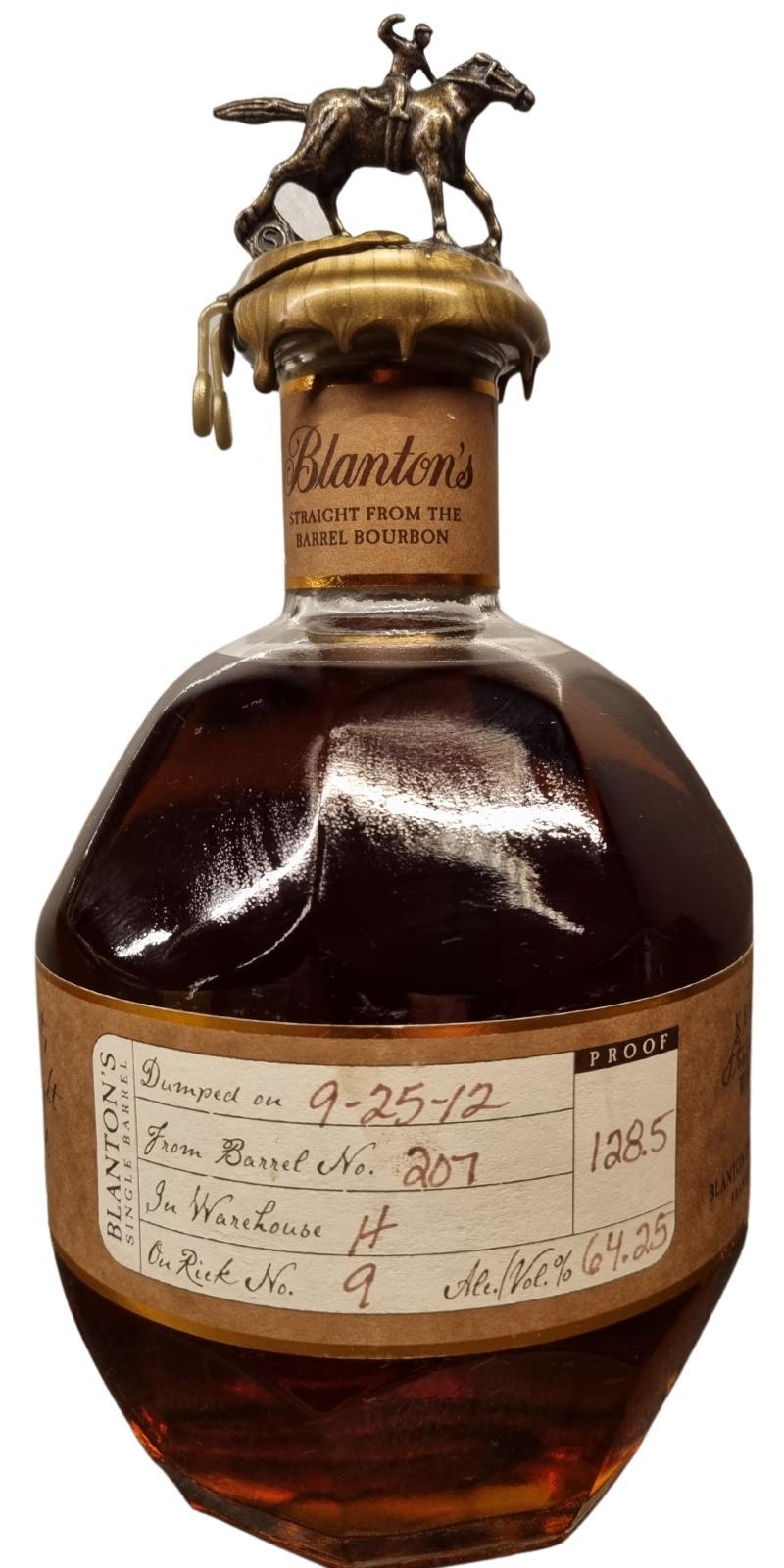 Blanton's Straight from the Barrel
