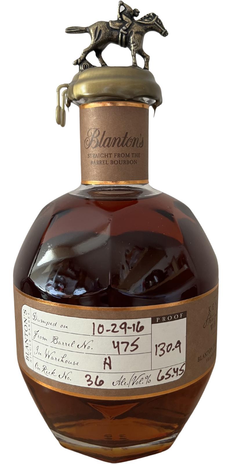 Blanton's Straight from the Barrel