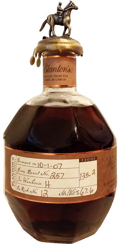 Blanton's Straight from the Barrel