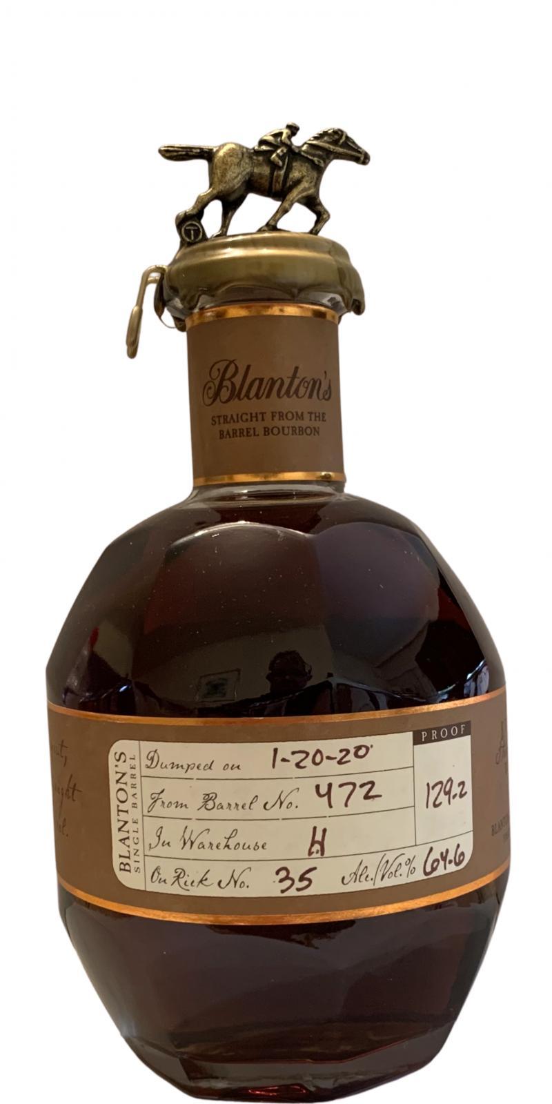 Blanton's Straight from the Barrel