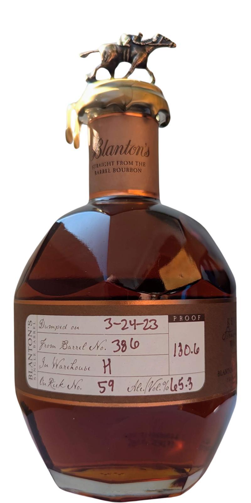 Blanton's Straight from the Barrel