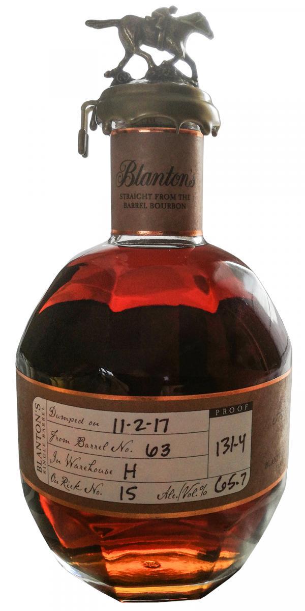 Blanton's Straight from the Barrel