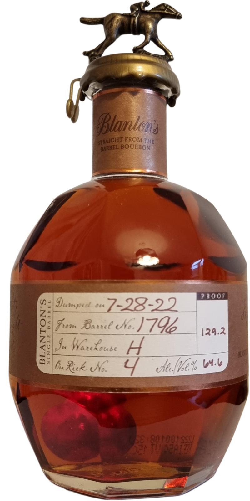 Blanton's Straight from the Barrel