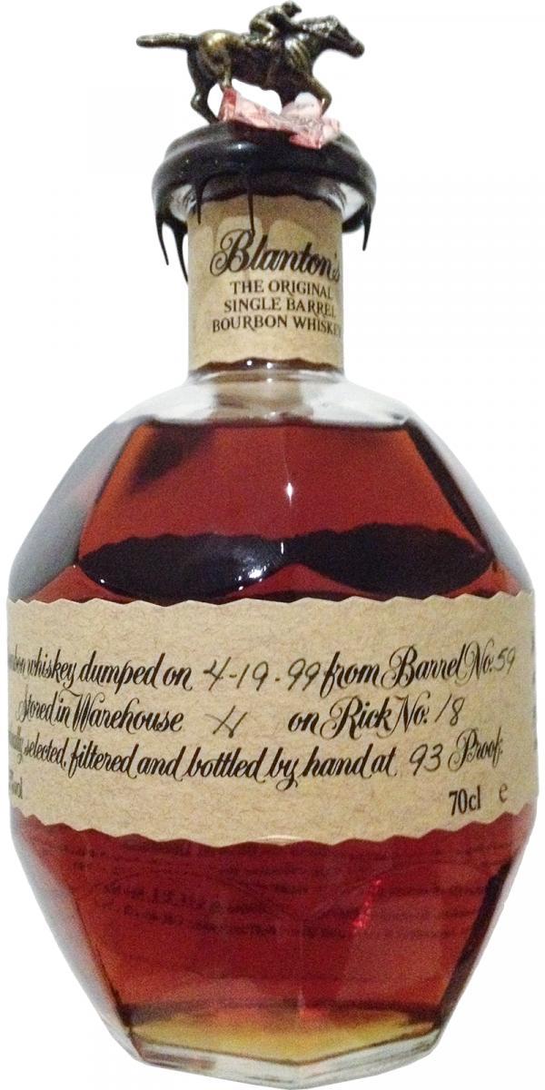 Blanton's The Original Single Barrel Bourbon Whiskey