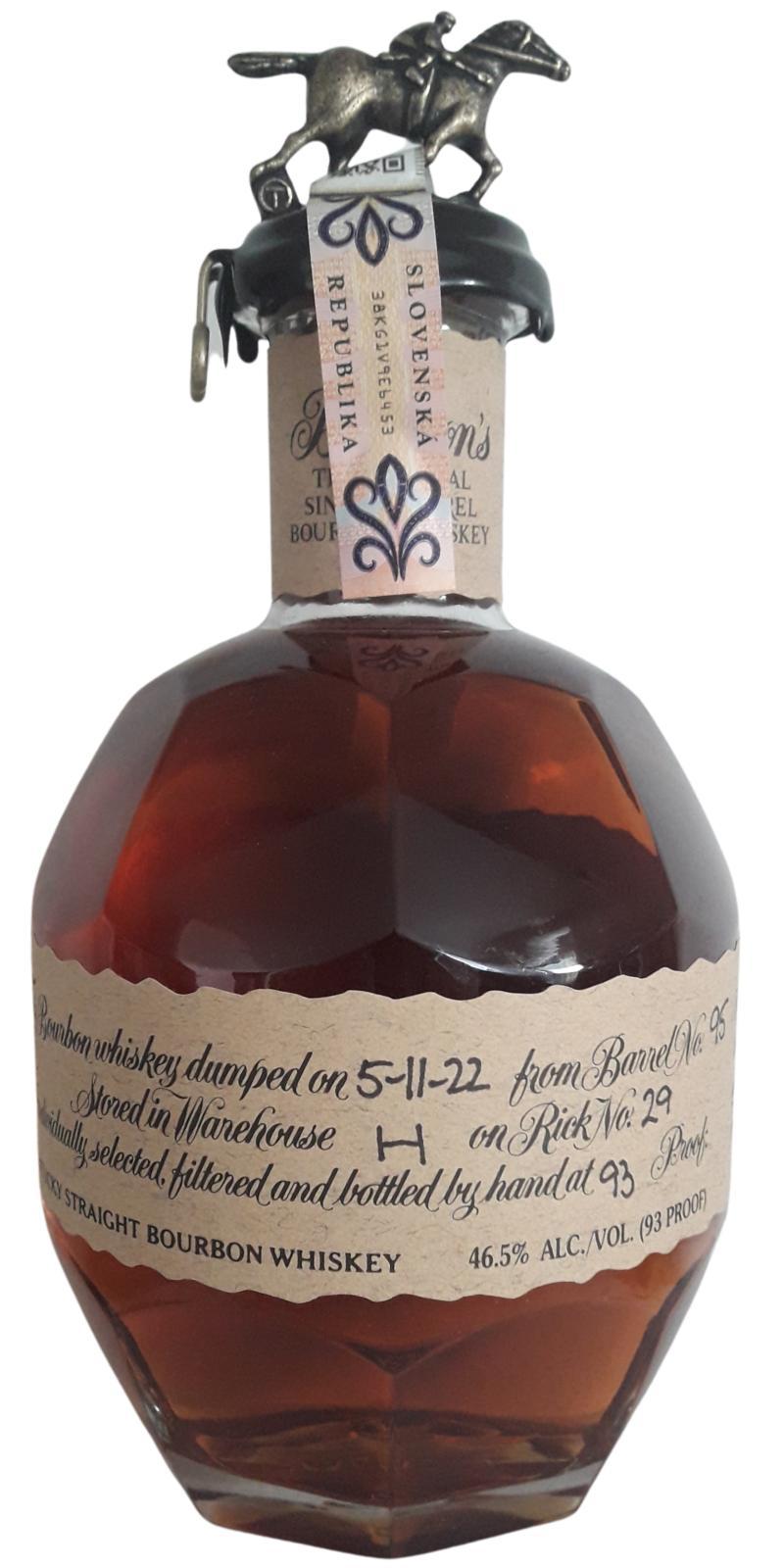 Blanton's The Original Single Barrel Bourbon Whiskey