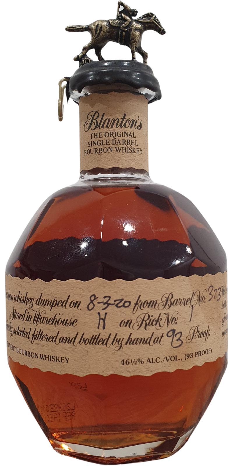 Blanton's The Original Single Barrel Bourbon Whiskey
