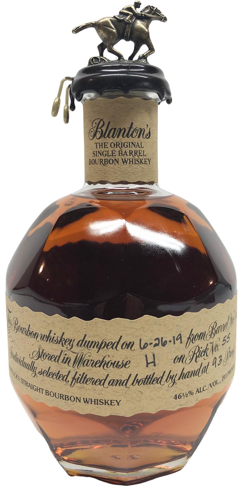 Blanton's The Original Single Barrel Bourbon Whiskey
