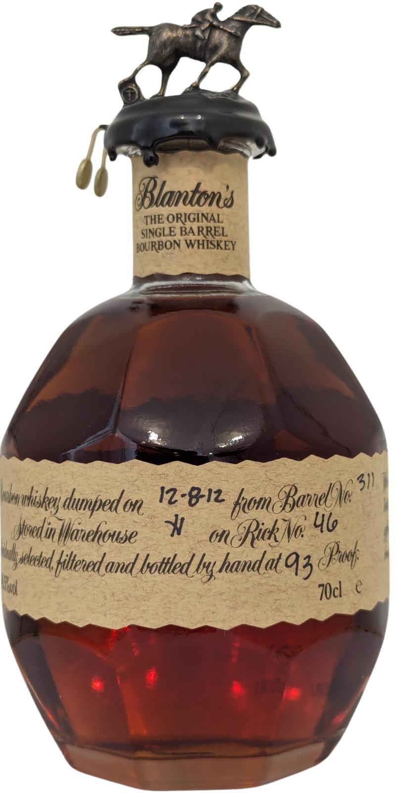 Blanton's The Original Single Barrel