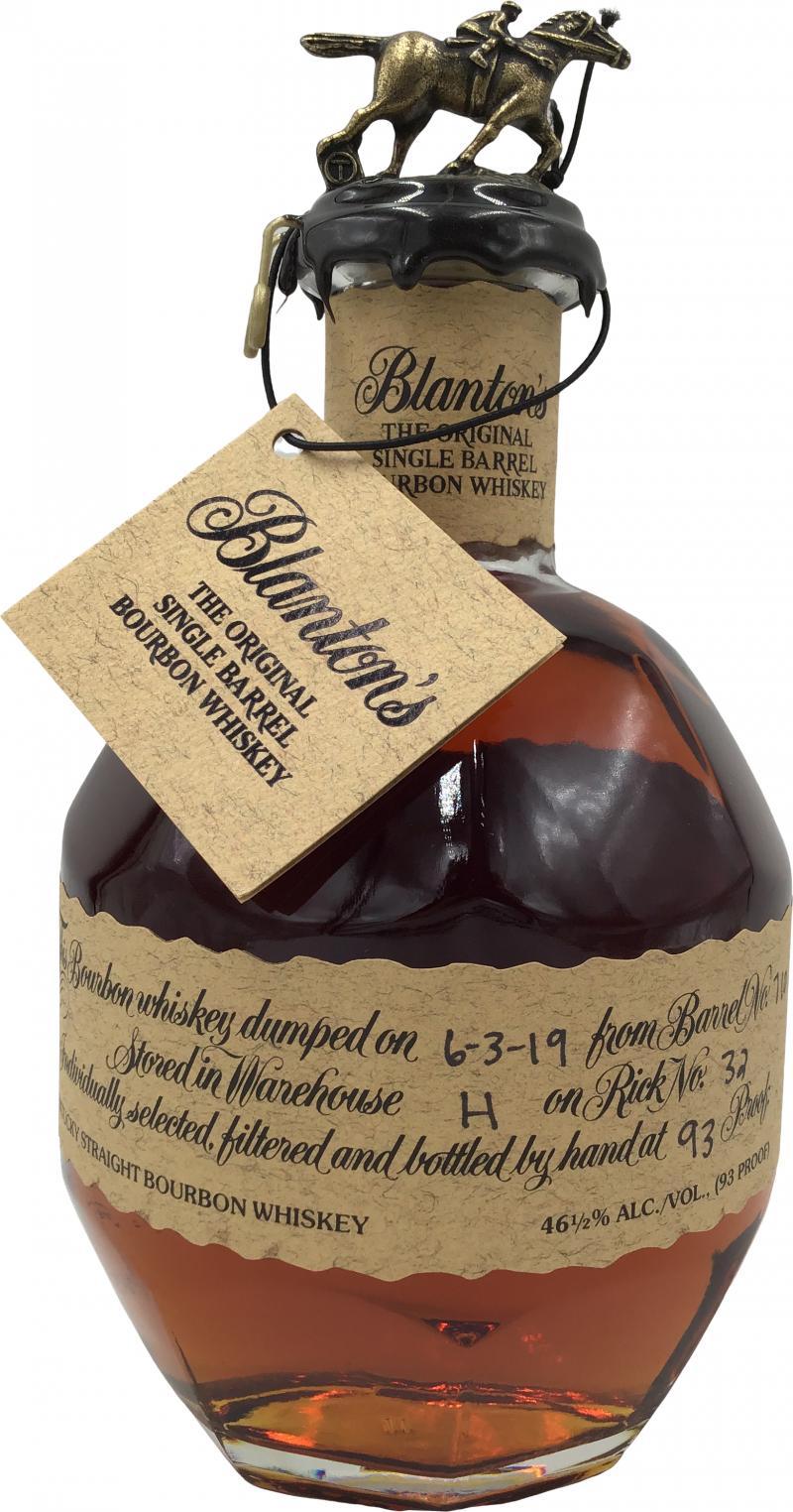 Blanton's The Original Single Barrel Bourbon Whiskey
