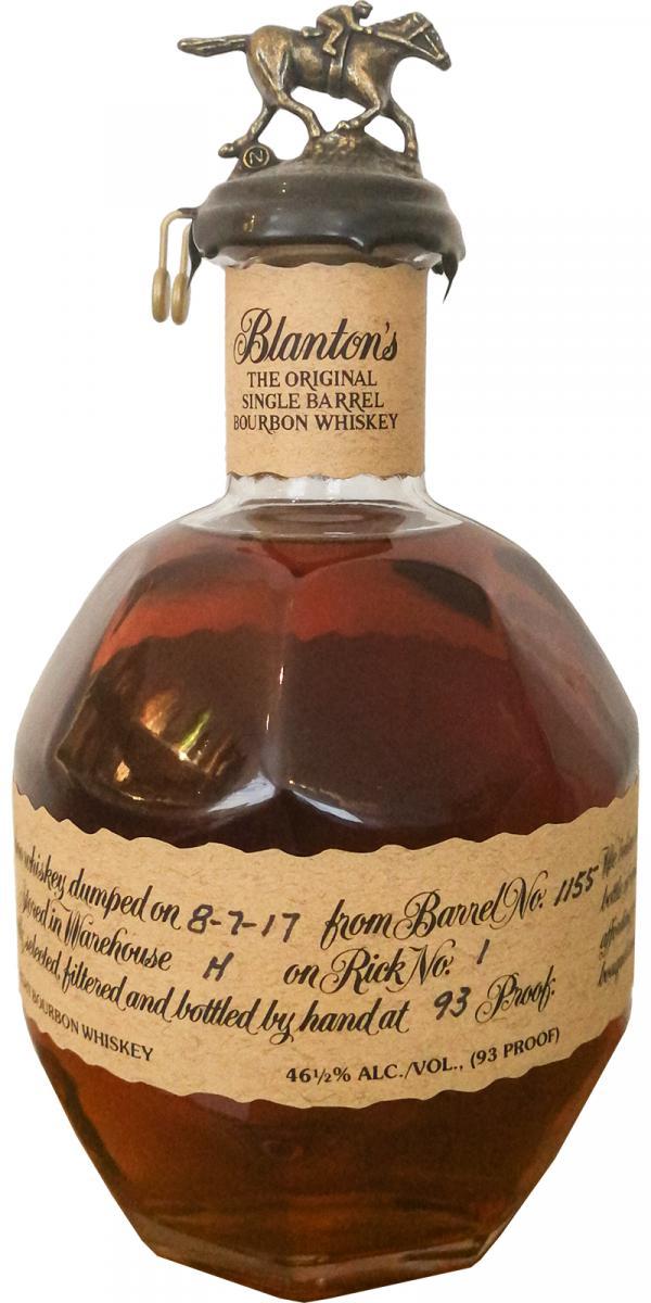 Blanton's The Original Single Barrel Bourbon Whiskey