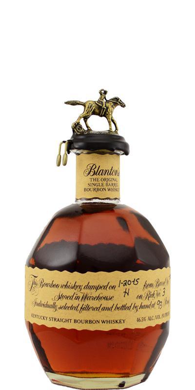 Blanton's The Original Single Barrel Bourbon Whiskey