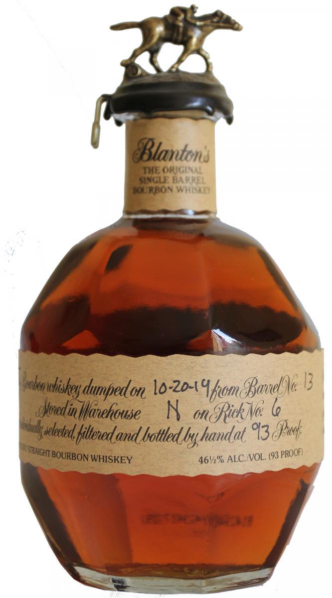 Blanton's The Original Single Barrel Bourbon Whiskey