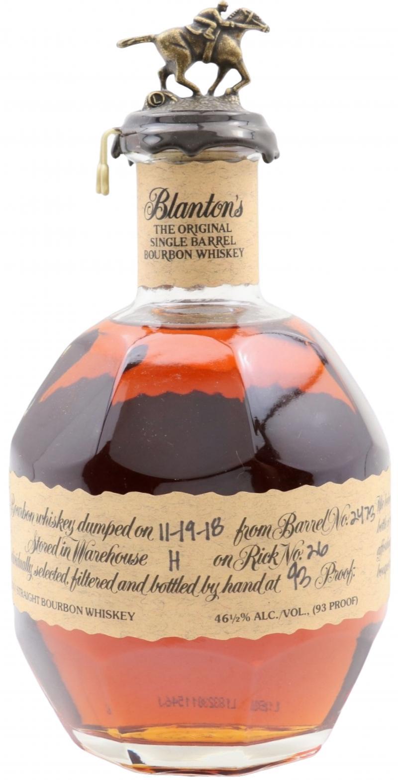 Blanton's The Original Single Barrel Bourbon Whiskey