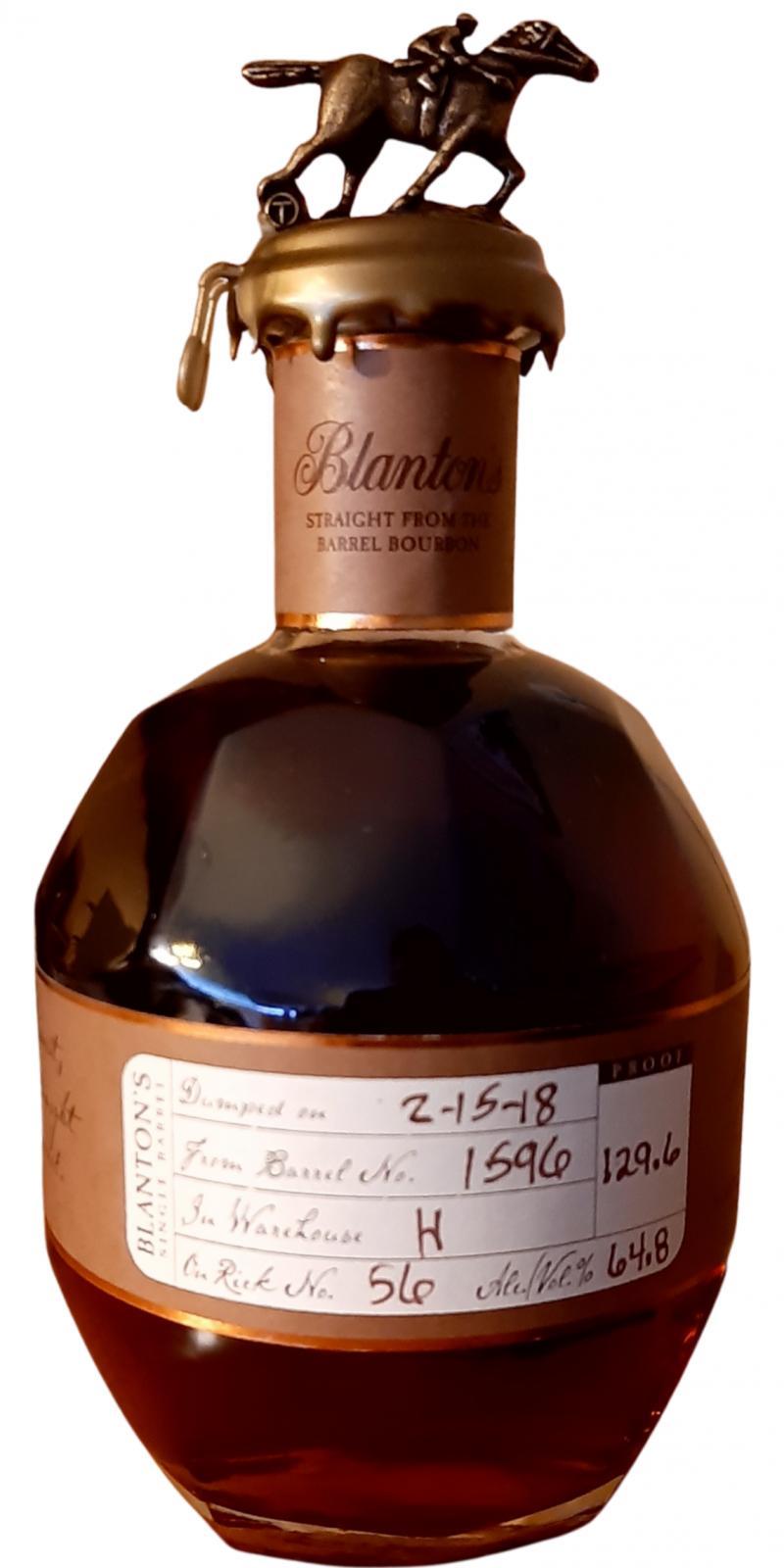 Blanton's The Original Single Barrel Bourbon Whiskey