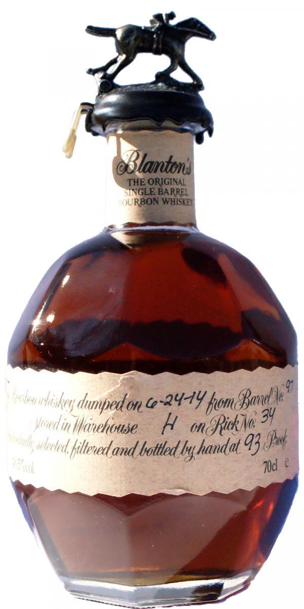 Blanton's The Original Single Barrel Bourbon Whiskey