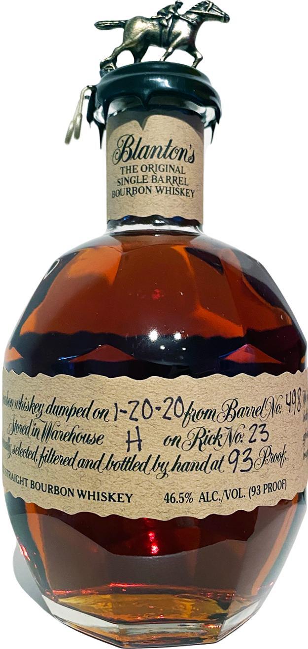 Blanton's The Original Single Barrel Bourbon Whiskey