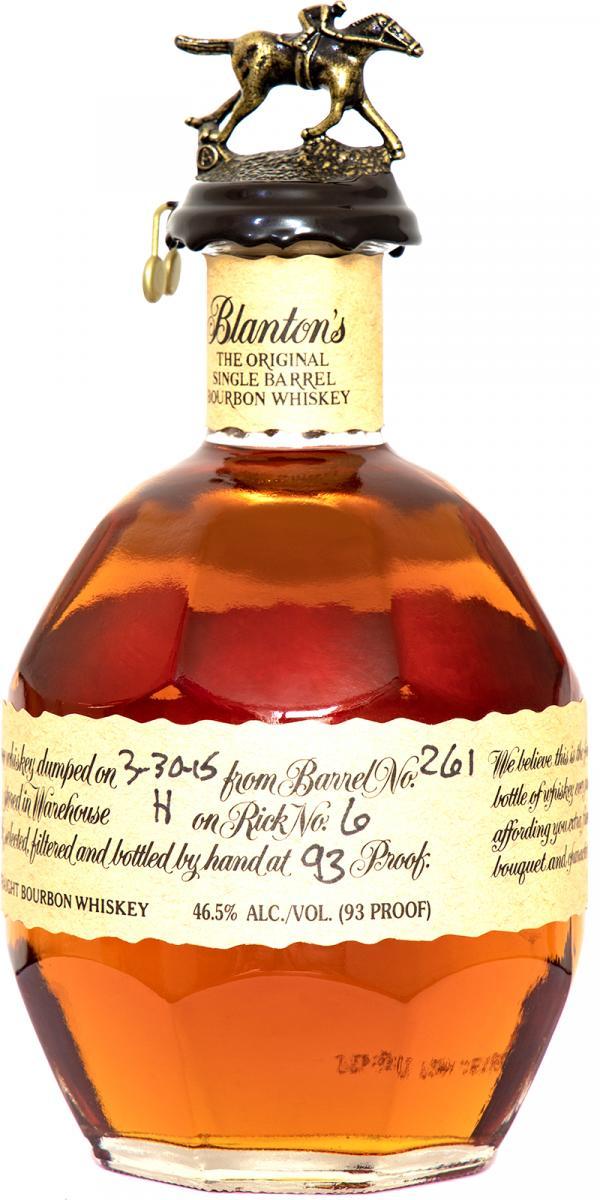 Blanton's The Original Single Barrel Bourbon Whiskey