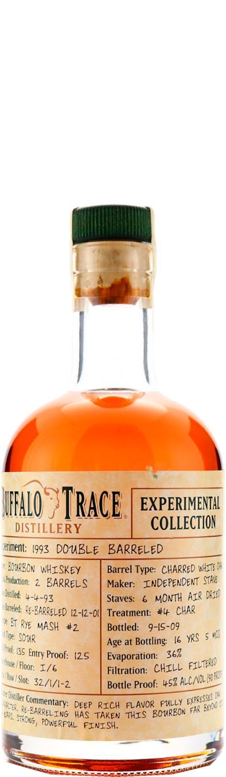 Buffalo Trace 1993 Experimental Collection - Double Barreled