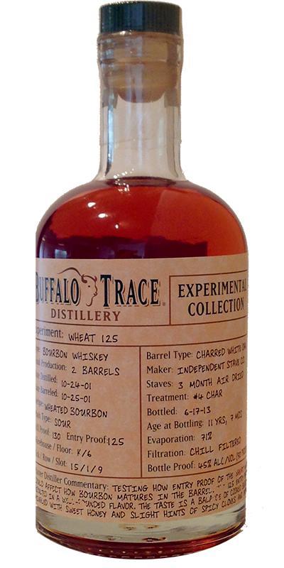 Buffalo Trace 2001 Experimental Collection - Wheat 125