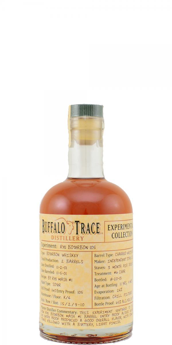 Buffalo Trace 2001 Experimental Collection - Rye Bourbon 115