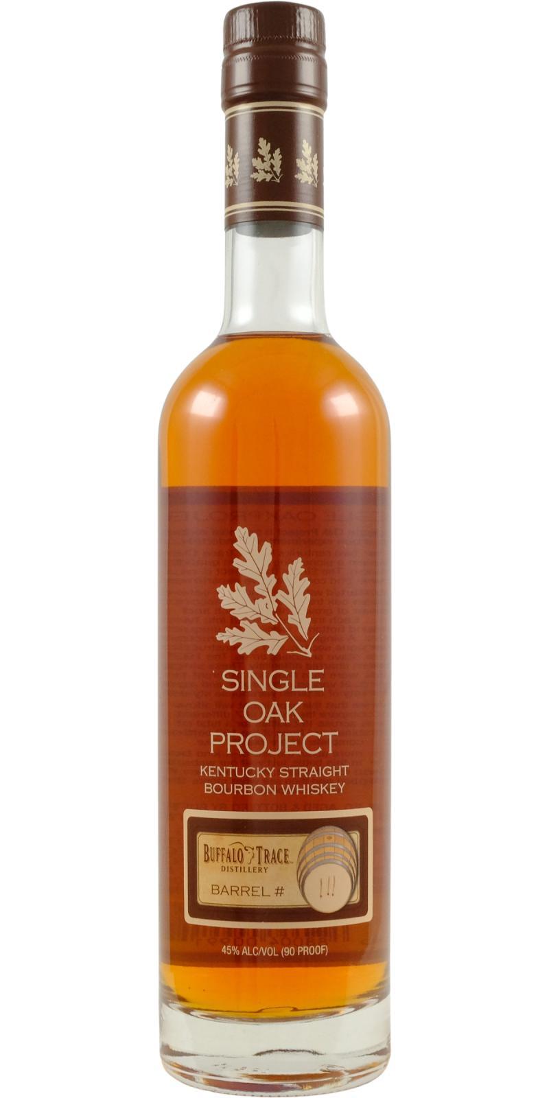 Buffalo Trace 2002 Single Oak Project