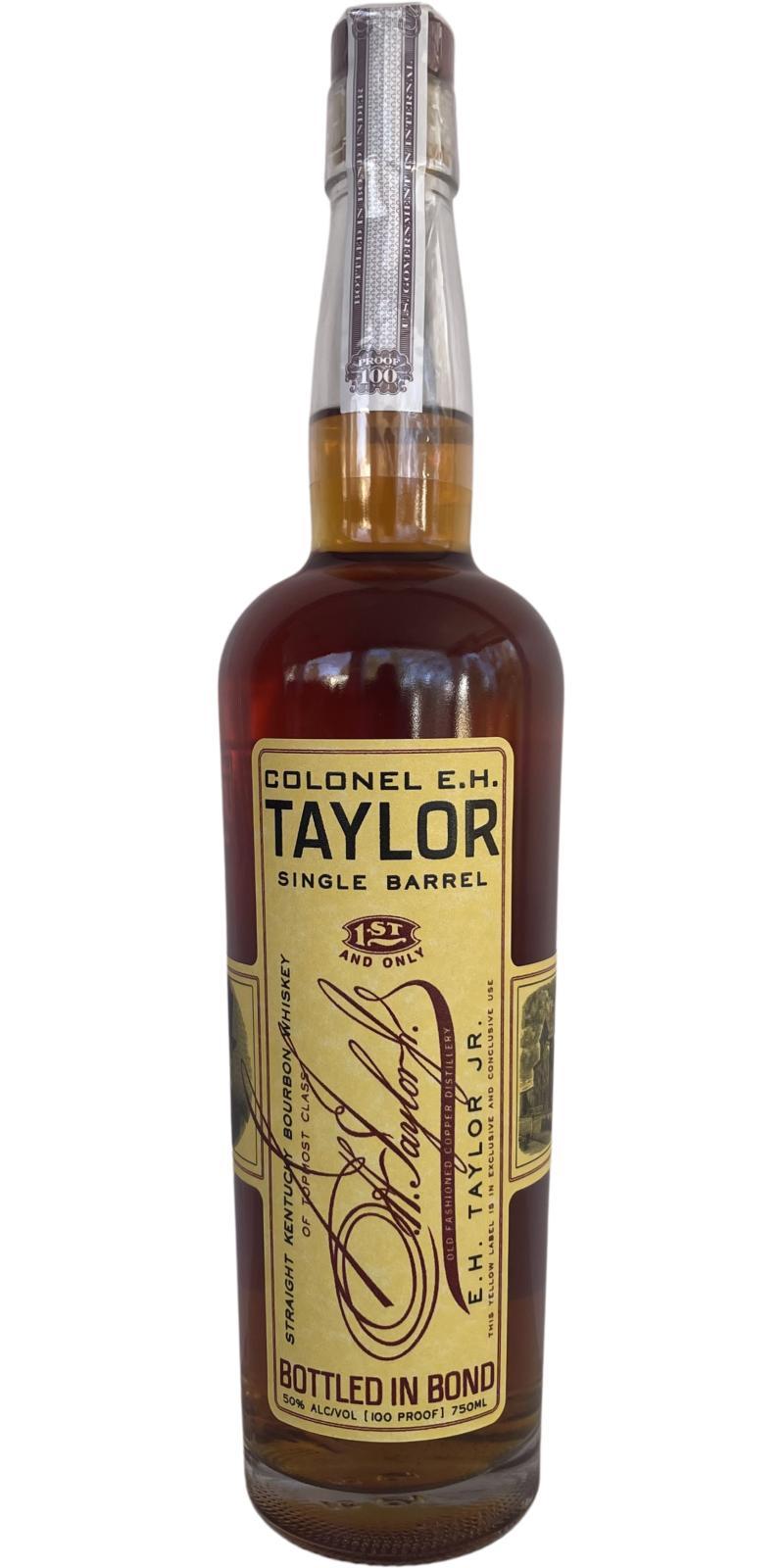 Colonel E.H. Taylor Single Barrel Bottled in Bond