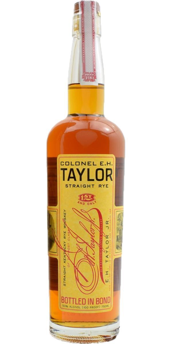 Colonel E.H. Taylor Straight Rye Bottled in Bond